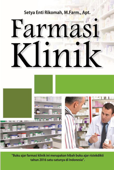 Sampul buku Farmasi Klinik